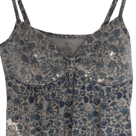 g:21 Sequinned printed tank top with adjustable straps size L/G - Picture 2 of 8